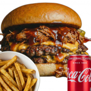 The Low 'n' Slow Burger Meal