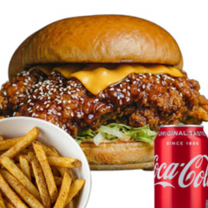 The Korean Burger Meal