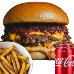PB & J Smash Burger Meal