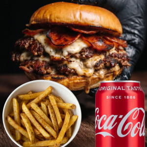 TIME LIMITED SPECIAL - The Italian Job Burger Meal