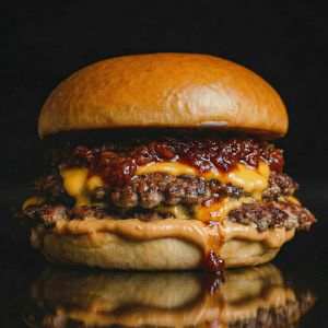PB & J Smash Burger
