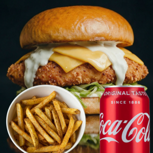 Veggie Crispy Classic Burger Meal